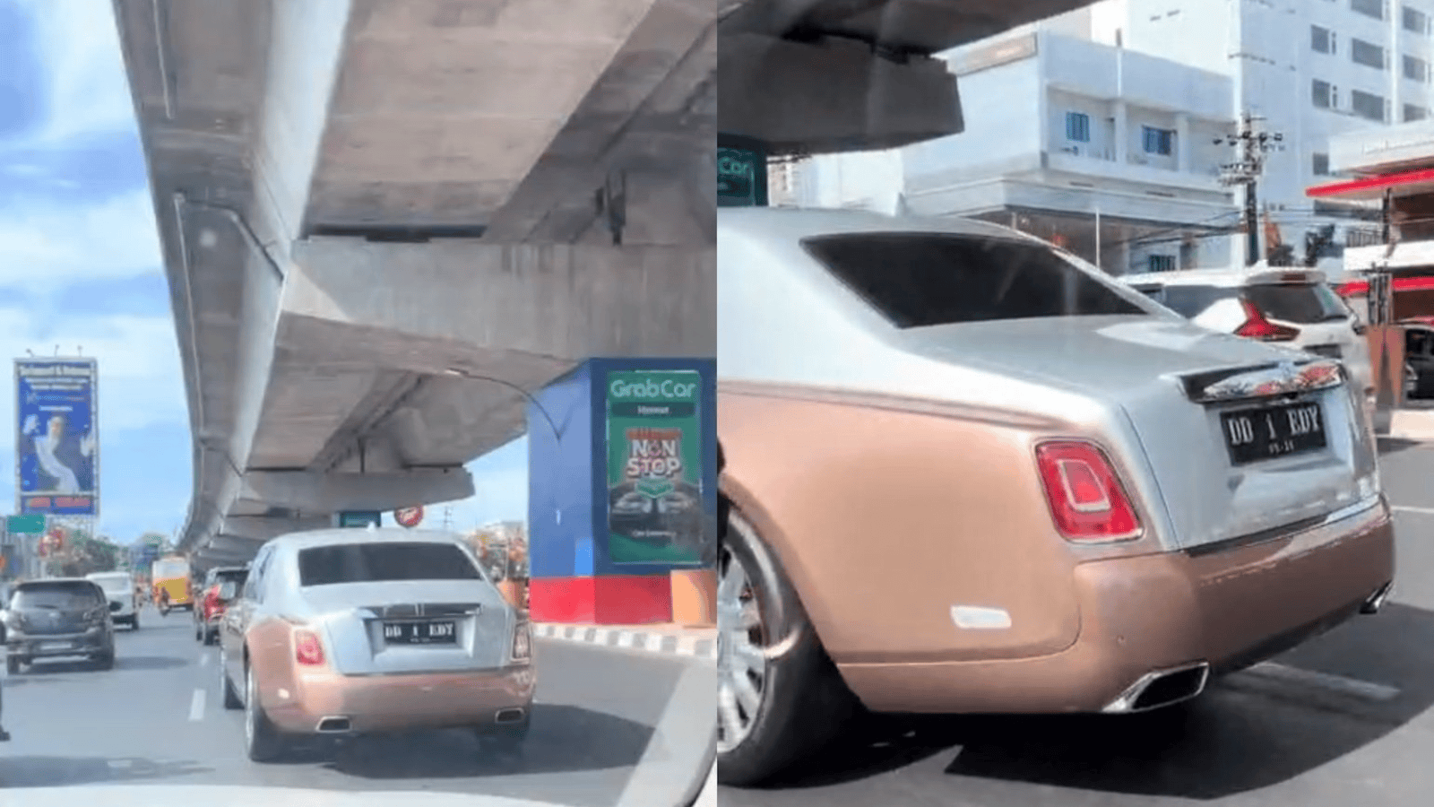 Rolls-Royce berpelat palsu di Makassar