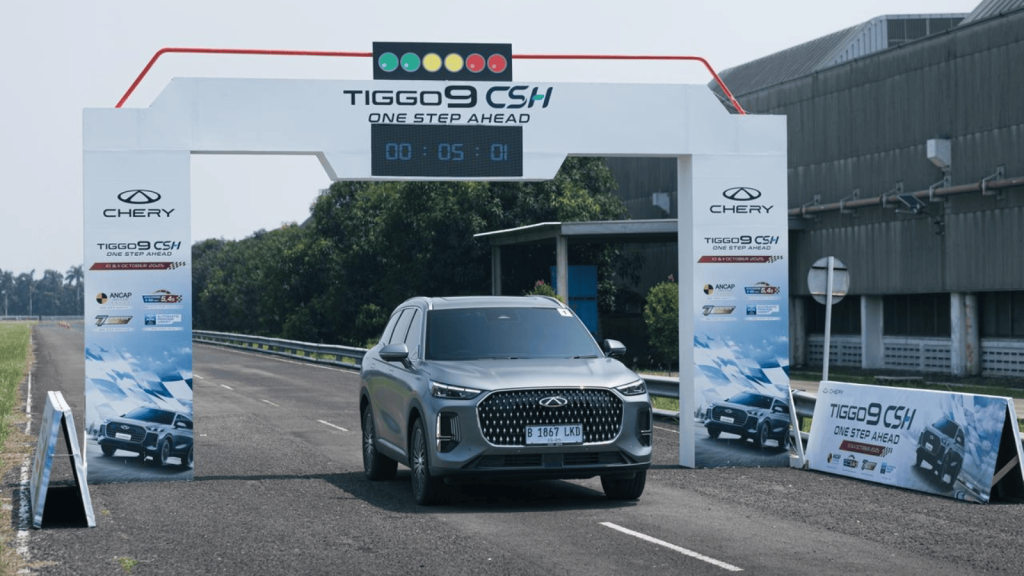 menguji chery tiggo 9 csh awd