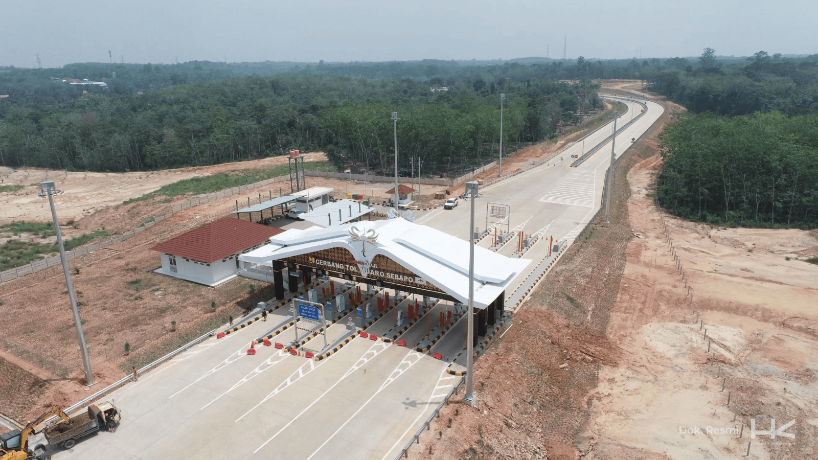 Pembangunan Tol Betung-Jambi seksi 1A