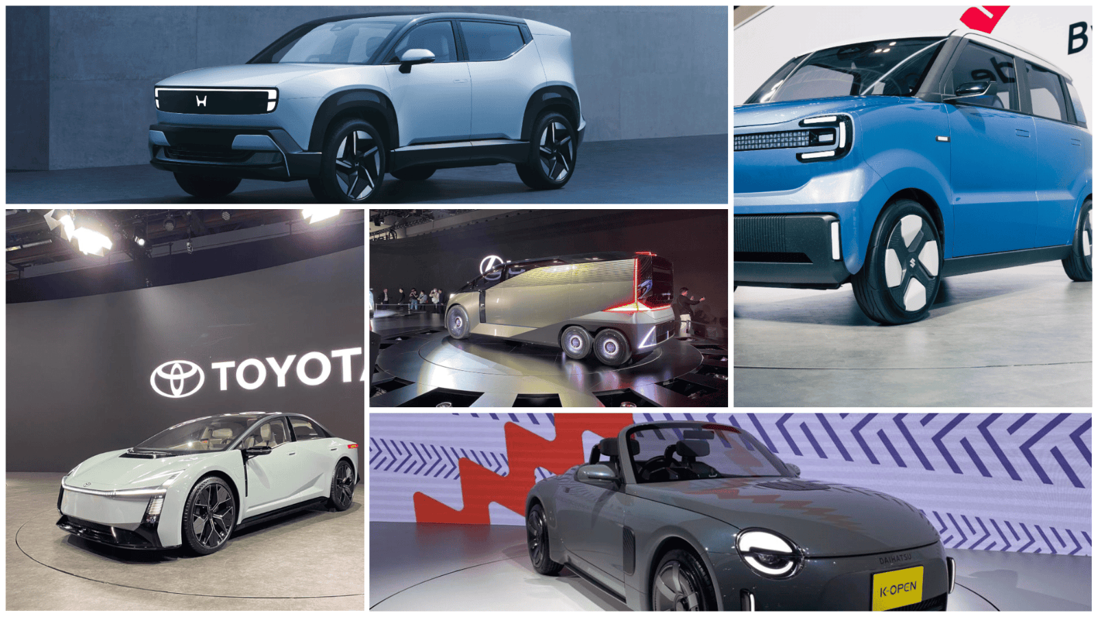 Mobil konsep di Japan Mobility Show 2025