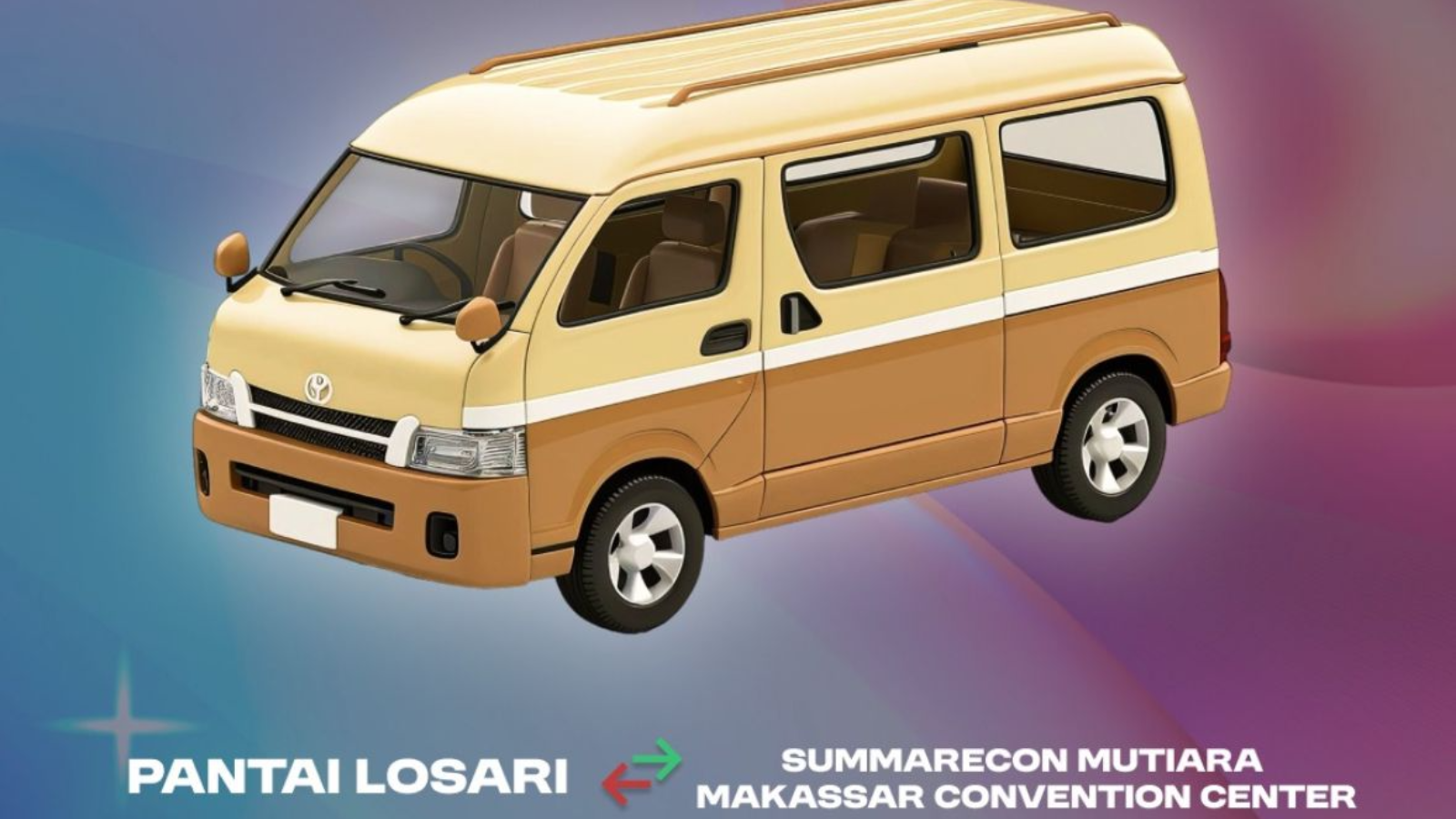 shuttle bus di giias makassar 2025