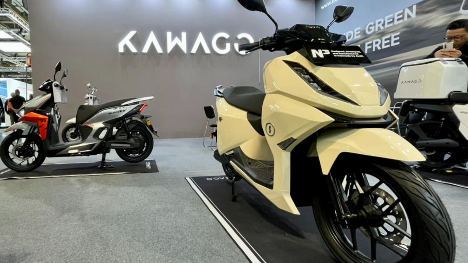 motor listrik ALVA N3 melantai di EICMA 2025