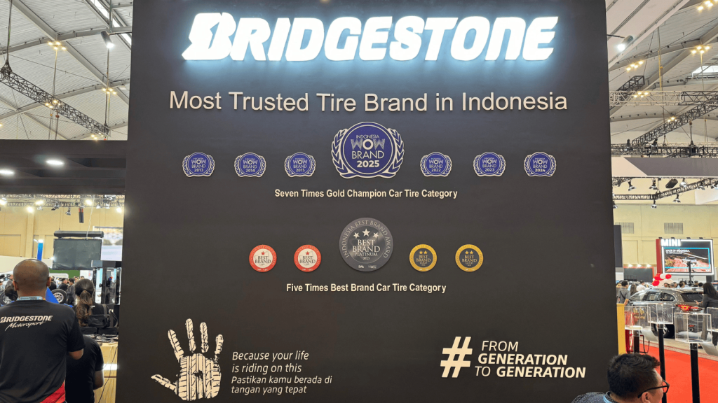 ban bridgestone hadir di gjaw 2025
