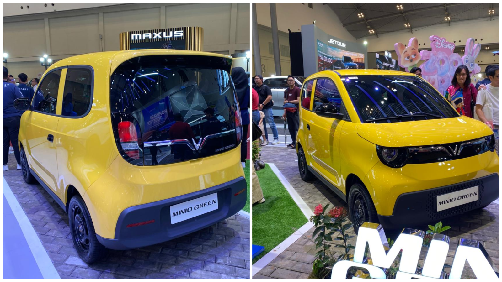 mobil listrik vinfast minio green