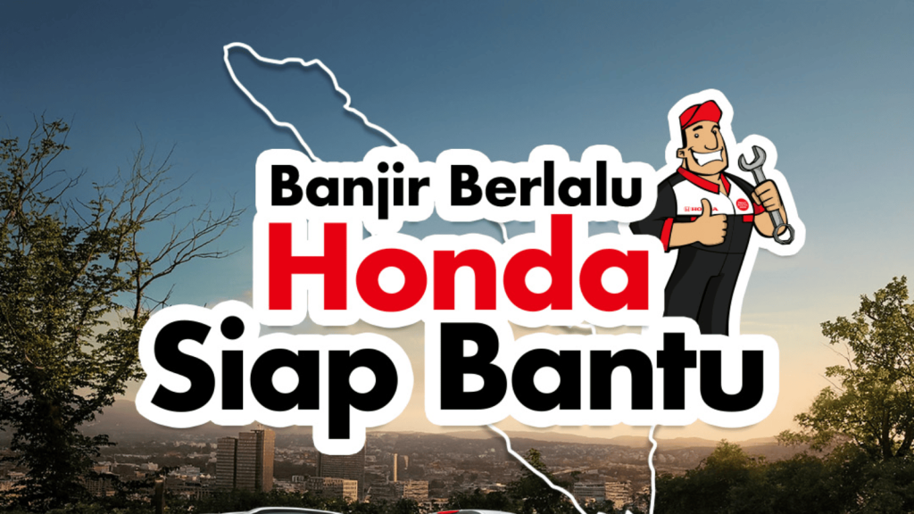 Honda hadir mendampingi korban banjir di Sumatra