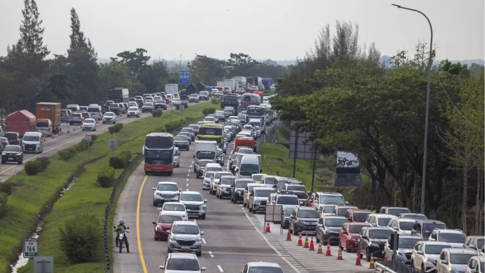 Rekayasa lalu lintas mudik lebaran 2026