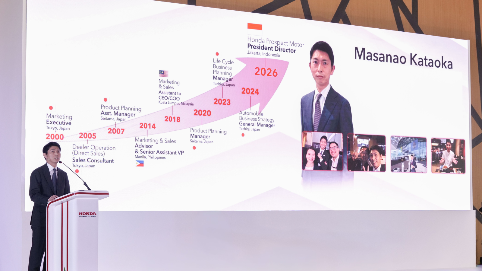 Strategi presiden direktur baru honda