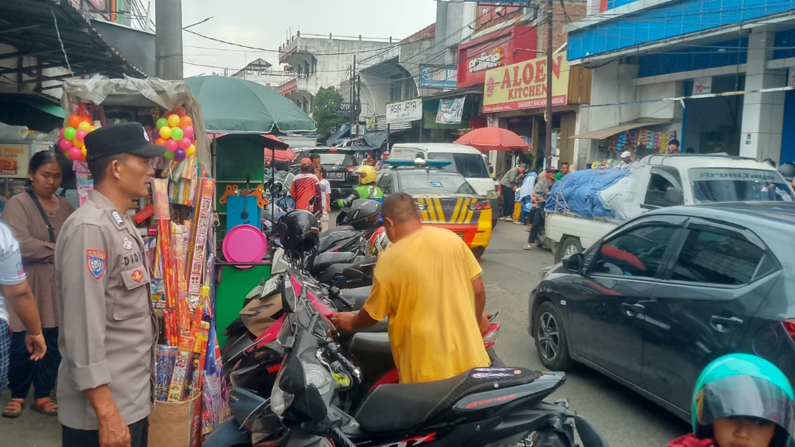 lokasi rawan macet jalur selatan
