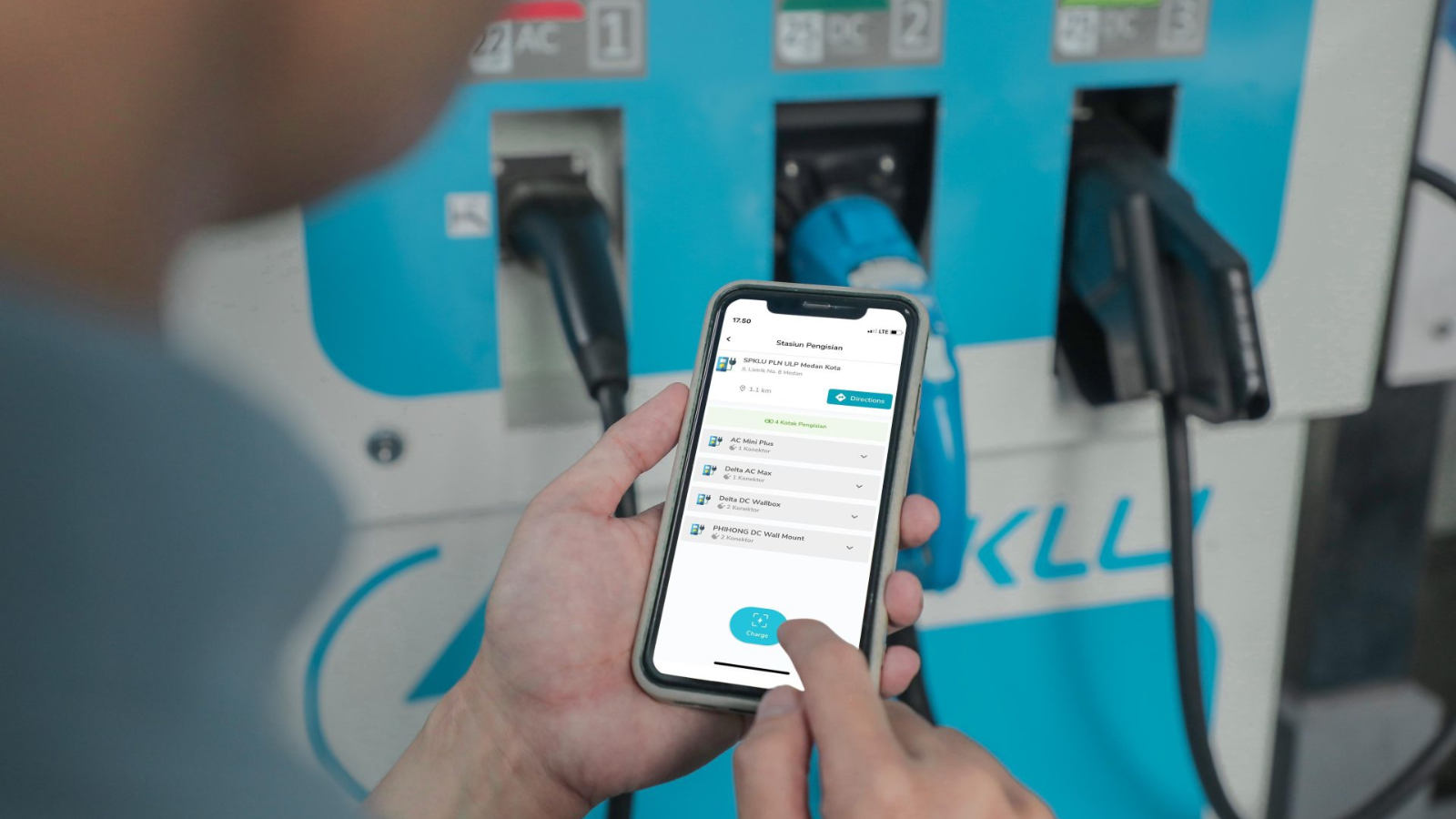 daftar lokasi SPKLU di Tol Trans Jawa