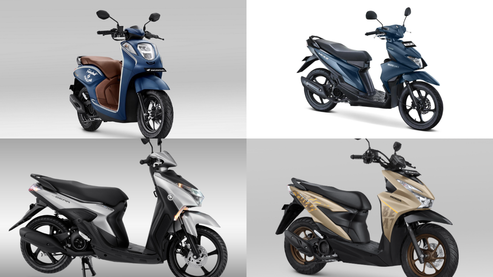 harga motor matik Rp 20 jutaan terbaru 2026