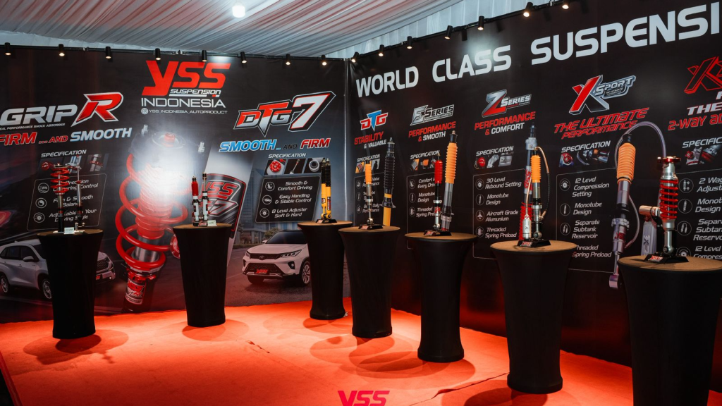 shockbreaker mobil YSS DTG 7 dan YSS Grip R