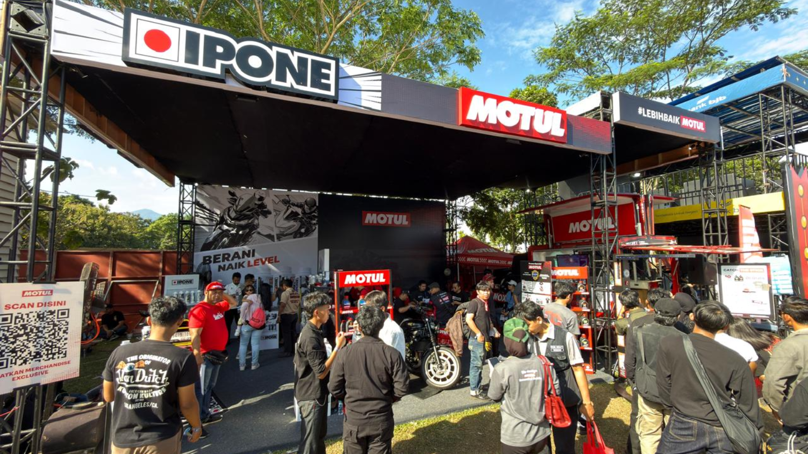 booth Motul di BBQ Ride 2026