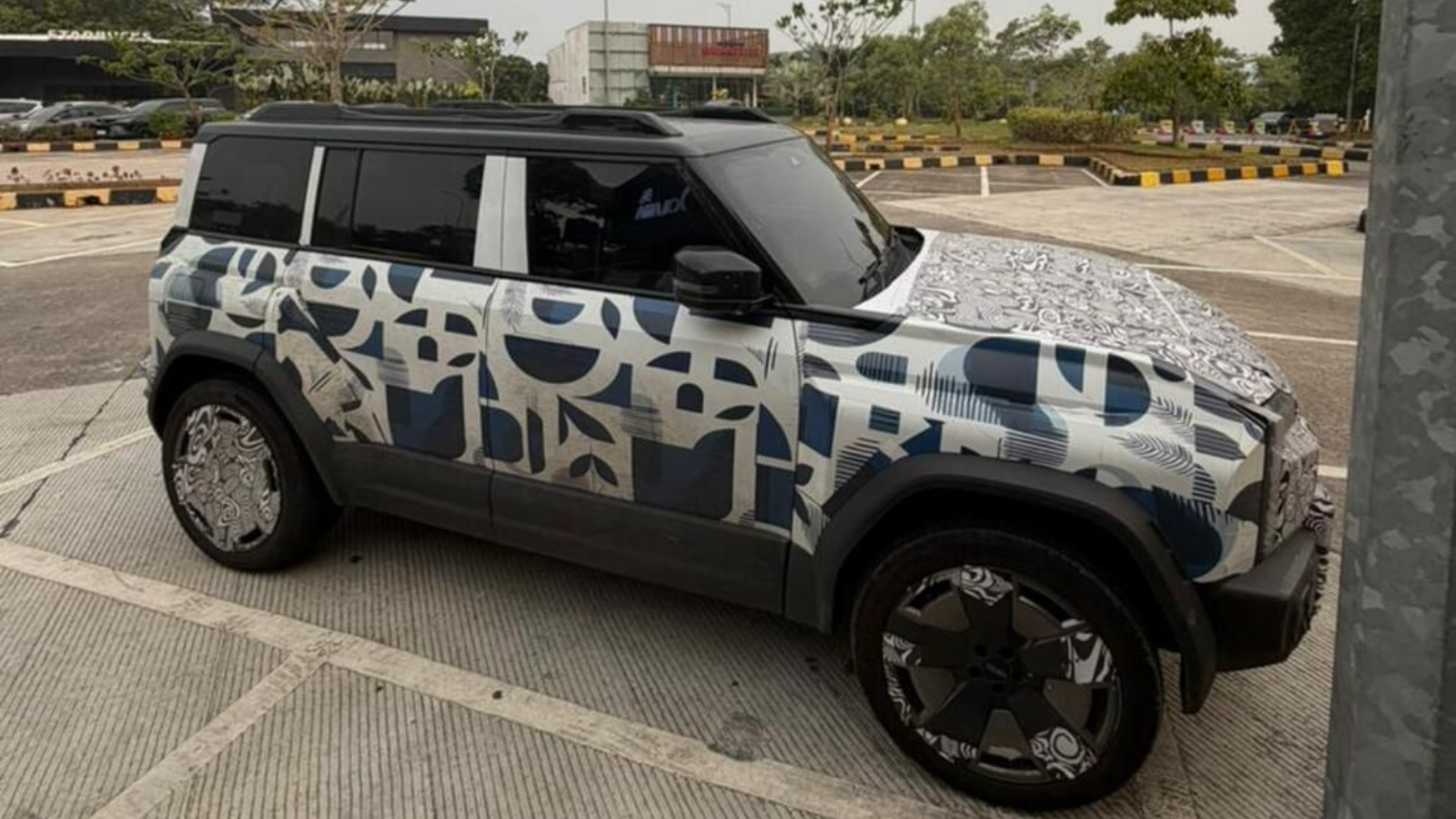 spy shoot Chery J6T REEV