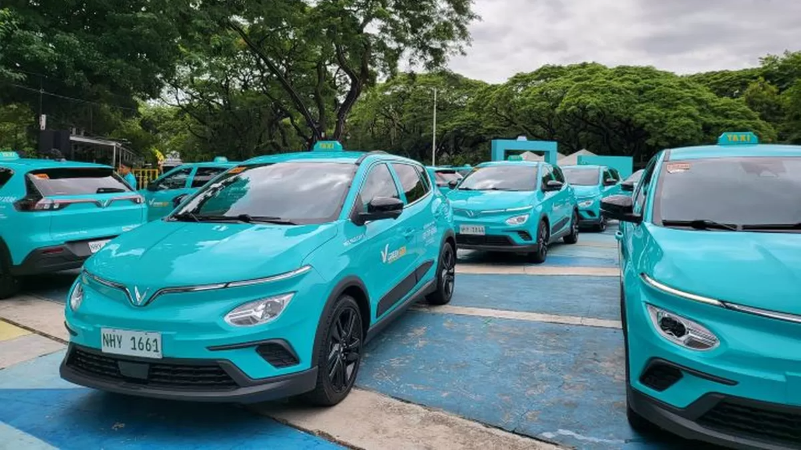 pengemudi taksi Green SM