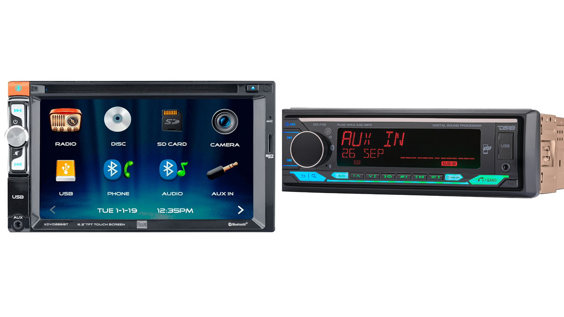 Perbedaan head unit single din dan double din