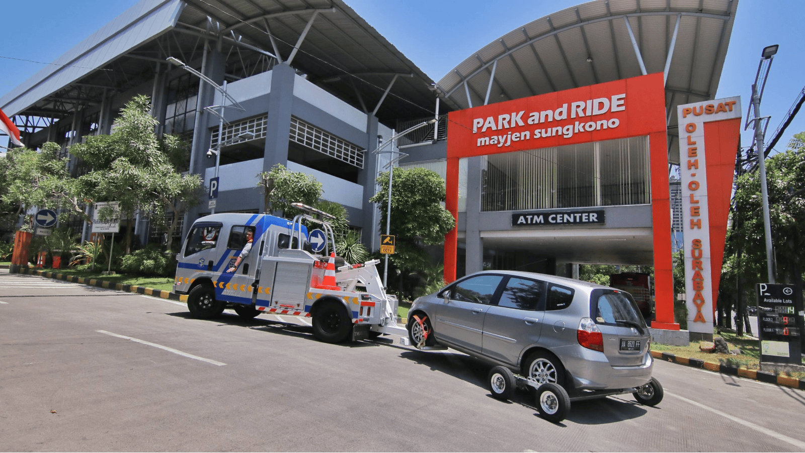 denda parkir sembarangan